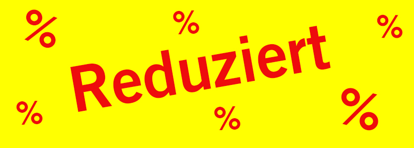 Reduziert