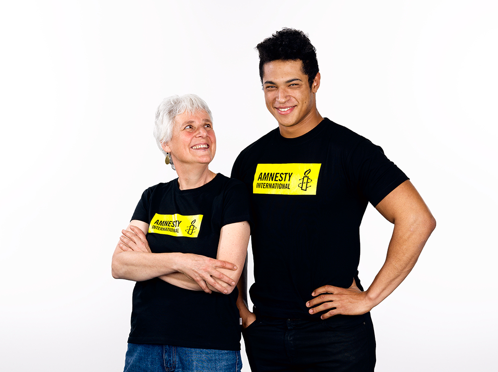 T-Shirt Logo Amnesty International (Herren/Unisex)