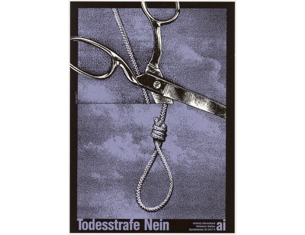 Vintage Poster: Todesstrafe Nein