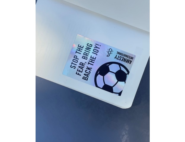 Fussball-Sticker (Hologramm)