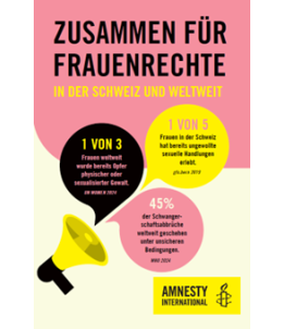 Flyer Frauenrechte