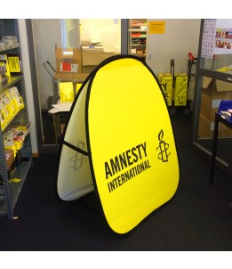 Werbebande Quickboard Amnesty