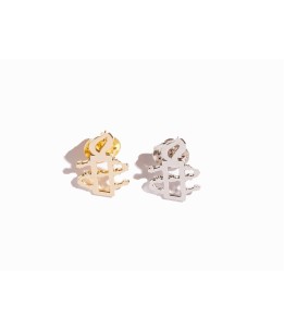 2er Set Anstecknadel  "Kerze"