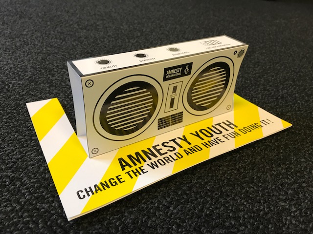 Flyer AMNESTY YOUTH BoomBox