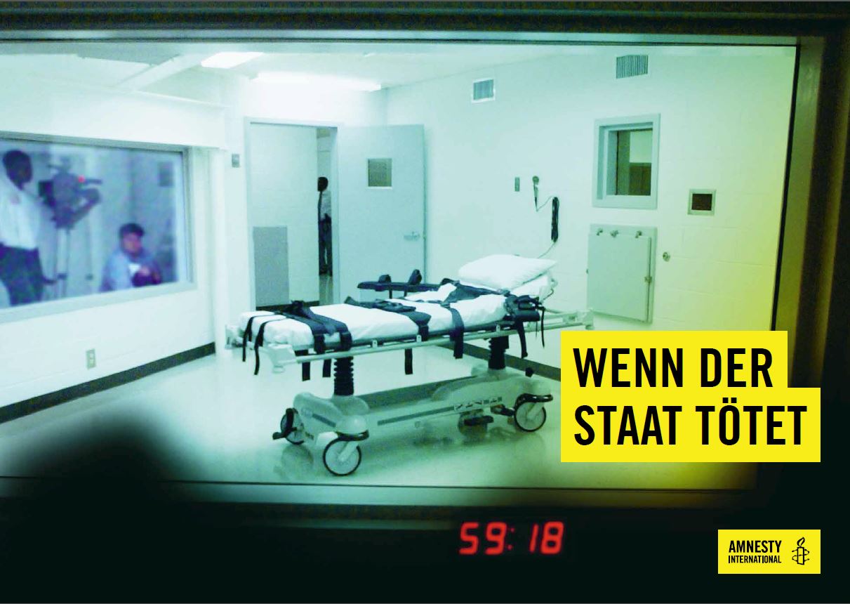 Flyer «Wenn der Staat tötet»